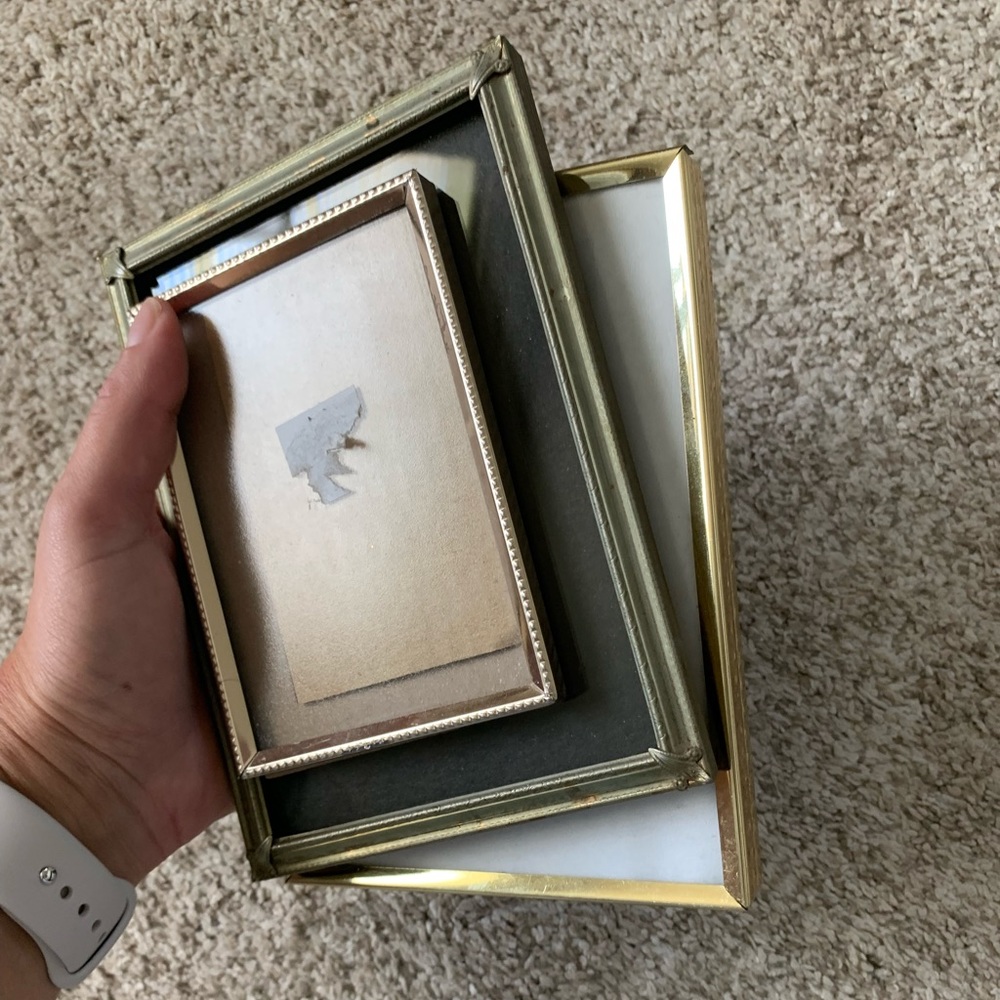 Lovely Very old frames- set of three